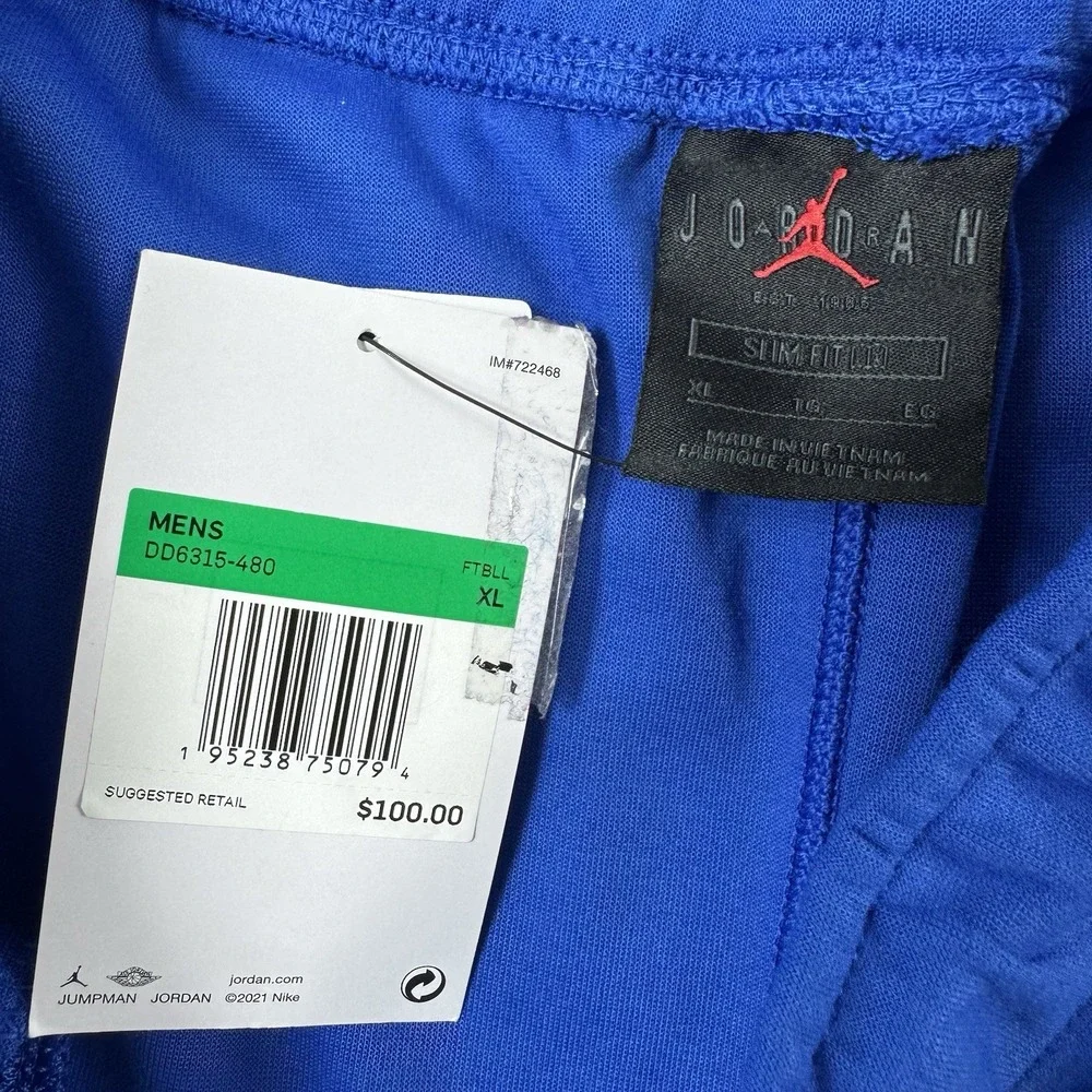 Jordan Florida Gators Blue Team Issue Tech Jogger Pants DD6315-480 Mens XL Slim